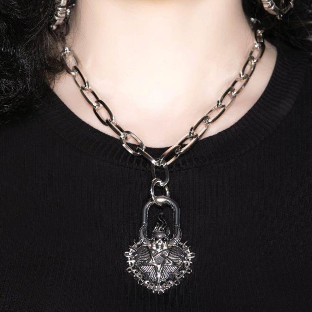 Killstar Unsacred Heart Necklace